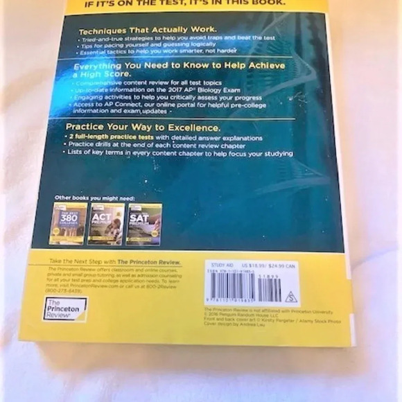 Princeton Review Cracking the AP Biology exam - Picture 2 of 2